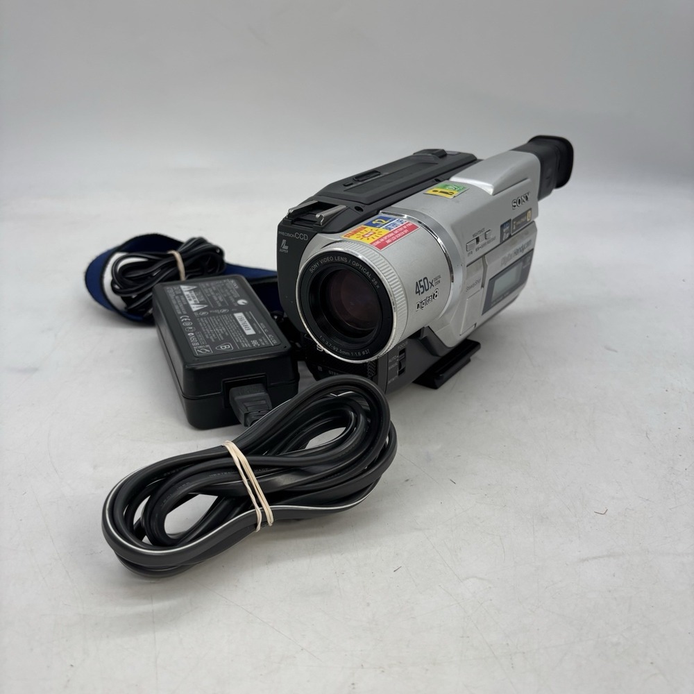 Sony Handycam DCR-TRV320 Digital8 Hi8 Video8 Play Video Transfer VCR Working